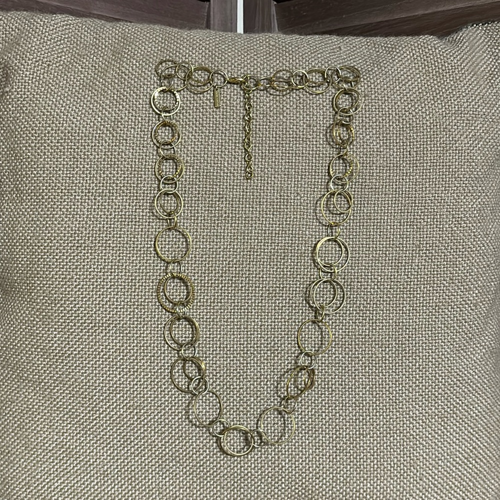 Golden Loop Necklace
